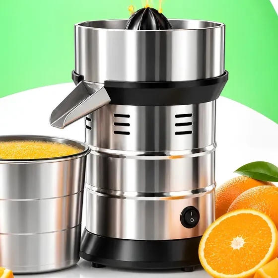 Extrator Industrial De Sucos Laranja 700w Jarra De 3 Litros Inox 127/220v 60hz