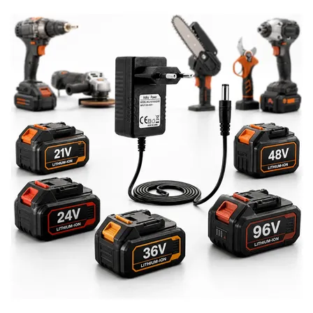 Carregador 21v Li-ion Bivolt P4 Fonte Bateria Ferramentas