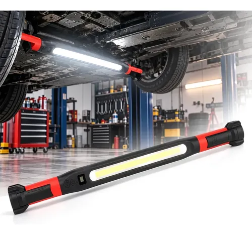 Luminária Lâmpada Luz Led Recarregável Com Gancho Oficina