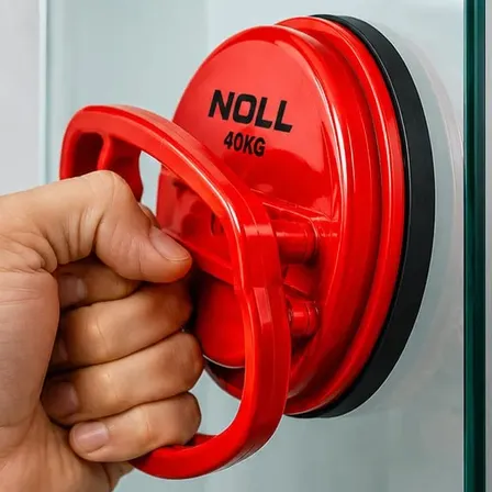 Ventosa Simples Noll 40kg Fixação Forte P/ Superfícies Lisas