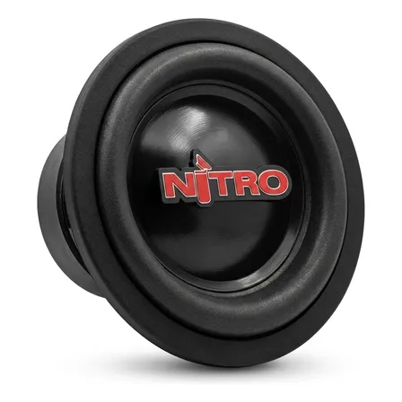 Subwoofer Spyder Nitro 8 Pol 350w Rms Grave Forte 4 Ohms Pro Preto