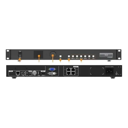 Processadora Vc4 Painel De Led Novastar Controladora Vídeo 127/220v