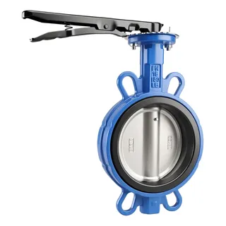 Válvula Borboleta 6'' Polegadas Ff Disco Inox Epdm Alavanca