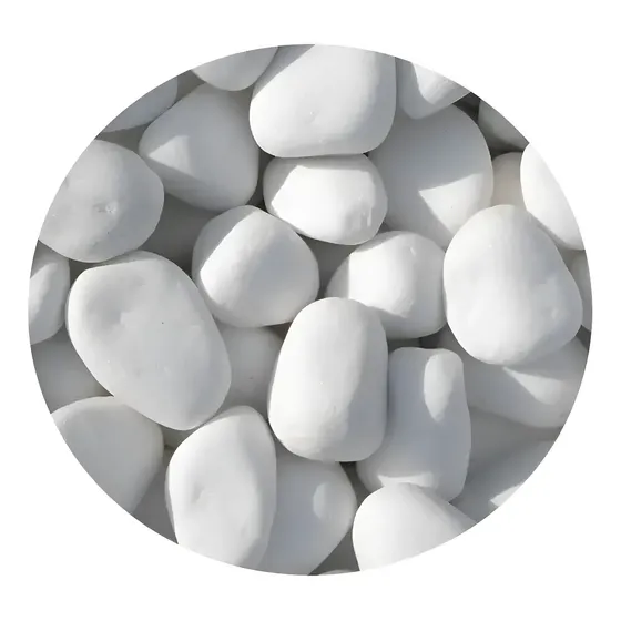4kg Pedra Dolomita Branca Para Vaso Planta Jardim Premium