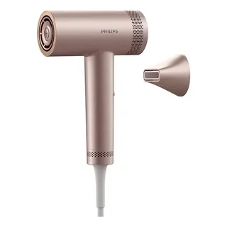 Secador De Cabelo Philips Série 8000 Thermoshield 1400w Rosa-pálido 220v
