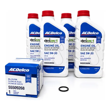 Kit Troca De Óleo-onix Turbo, Onix Aspirado E Tracker-126168