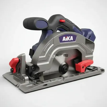 Serra Circular Aika Ccs165-x Aika Só A Máquina - Lançamento Azul 20v 50/60