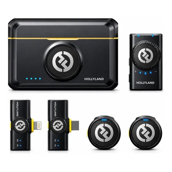 Microfone Lapela Lark M2 Combo Usb C E Lightning Bluetooth