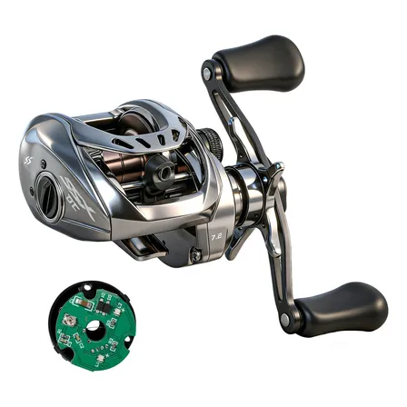 Carretilha De Pesca Sougayilang Dc Digital Inteligente 10kg Modelo 2 Esquerdo