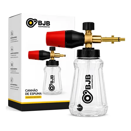 Snow Foam Espuma Bjb Para Wap Ousada Plus 2200 1l 360 Vermelho E Preto