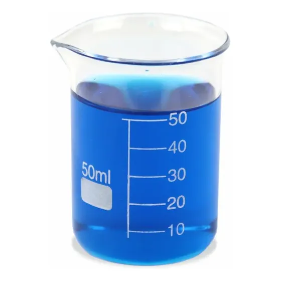 Béquer Becker De Vidro Graduado Forma Baixa Griffin 50ml