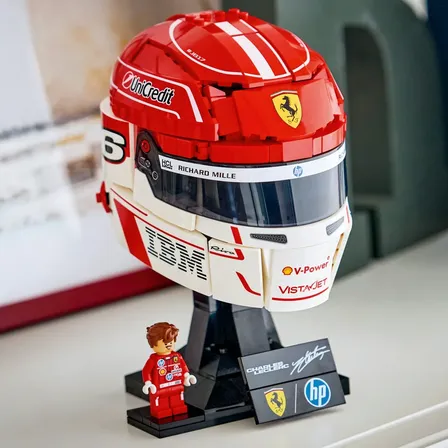 Lego Editions Capacete Ferrari 43014 886 Charles Leclerc