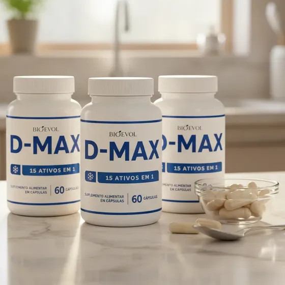 3x D-max 180 Cáps Original - Produto Oficial - Envio Rápido