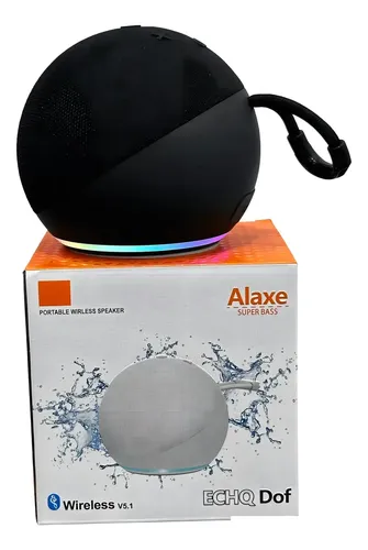 Alaxe Caixa De Som Inteligente Comando Voz Portátil Bluetoot