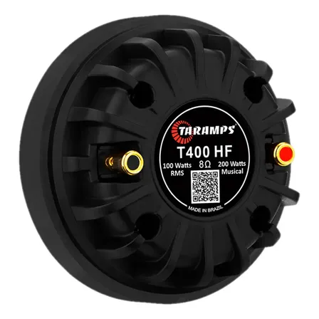 Driver T400 Taramps Novo 8 Ohms Paredão T 400 Hf 100w Novo