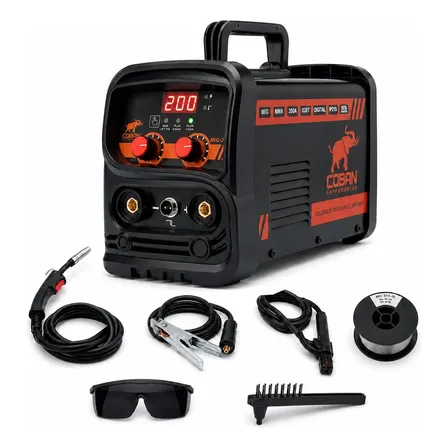 Máquina Solda Mig 200a Bivolt Mma Eletrodo Tig Lift Smart Preto 110220 V
