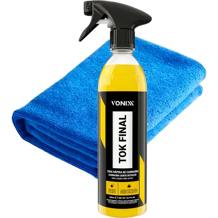 Cera Líquida Carnaúba Vonixx Tok Final Proteção Pintura 500m