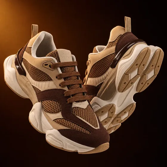 Tenis Feminino Chunky Vili Aura Casual Conforto Original