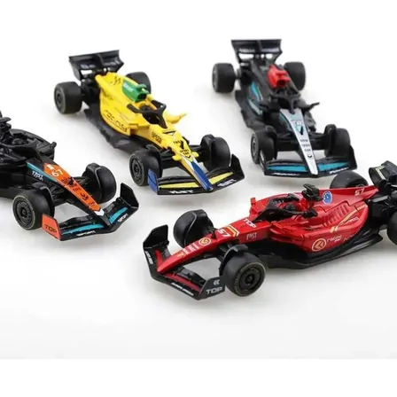 Kit 4 Carro Formula 1 Ferrari Mclaren F1 Metal 1:43 Kit Com 4 F1