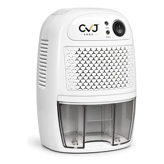 Desumidificador De Ar Elétrico Antimofo Silencioso Portatil Branco 127/220v