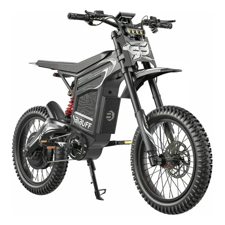 Moto Elétrica Off-road Gt600 - Potência De 7500w Pico 80km/h Preto
