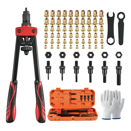 Rebitador Manual De Rosca Com Alavanca Até M3m10 Portátil