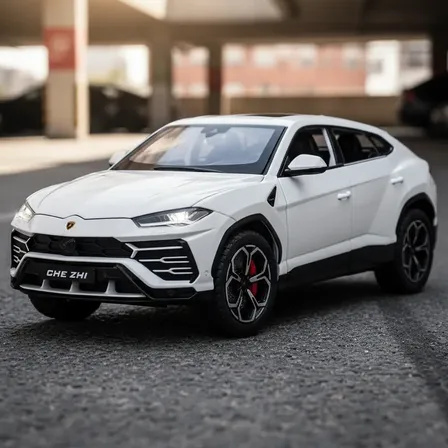 Variedades Miniatura Carro 1/24 Som/led Mercedes S 320 W140 Lamborghini Urus 1/24 Branco