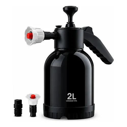 Pulverizador Snow Foam Profissional 2l Com 2 Bicos Para Lavagem Automotiva