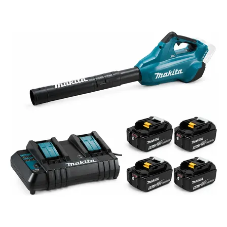 Soprador Makita Dub362 36v 4 Bat 5ah + Carregador Bivolt