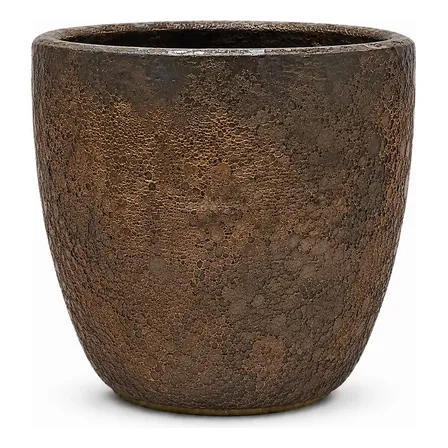 Vaso Cerâmica Rústica A50 L50 Re9182m Atlantic Bronze