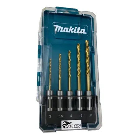 Brocas Para Furar Perfurar Metal Sds-plus Makita 5 Peças