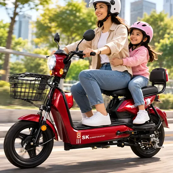 Bicicleta Elétrica Scooter 500w 48v Aro 14 Sem Cnh Adulto