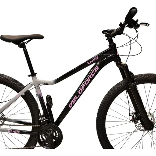 Bicileta Aro 29 Alumínio Kanne T17 Preto/cinza/roxo Preto M