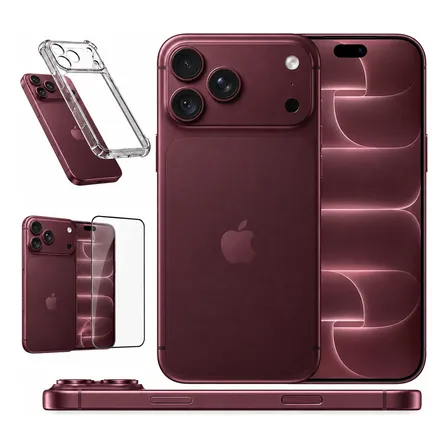 iPhone 18 Pro Max 5g (256gb) Bordô Original C/ Brindes + Nfe Bordô