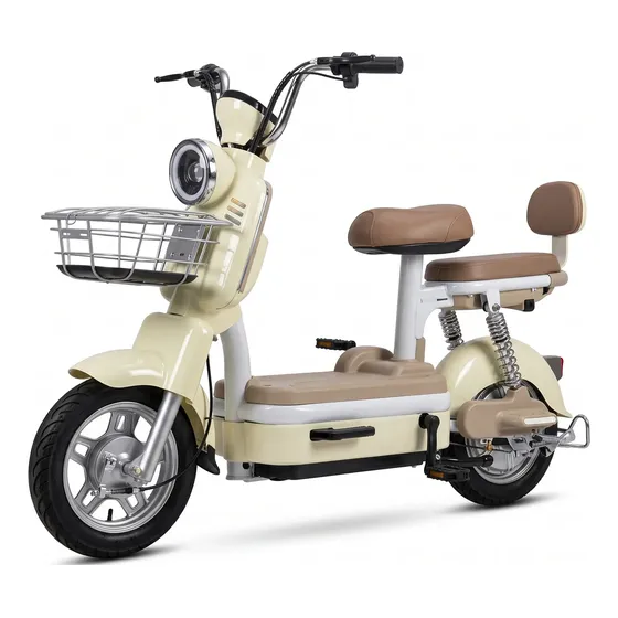 Bike Elétrica Urbana Motinha 500w Velocidade 32km/h Amarelo