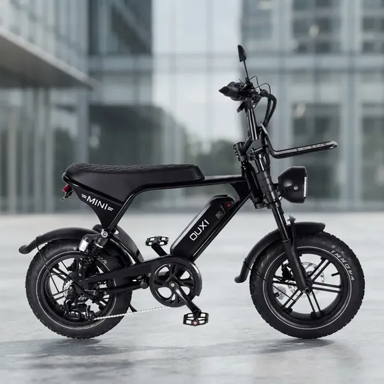 Bicicleta Elétrica Ultra Mini V8 36v - 500w