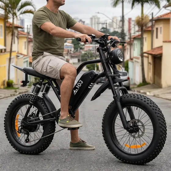Bicicleta Eletrica Scooter 1000w Bike 50km Litio 20ah