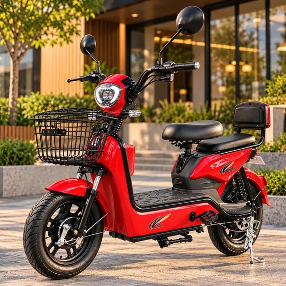 Motocicleta Elétrica Bike Scooter Sem Cnh 800w Mobilidade