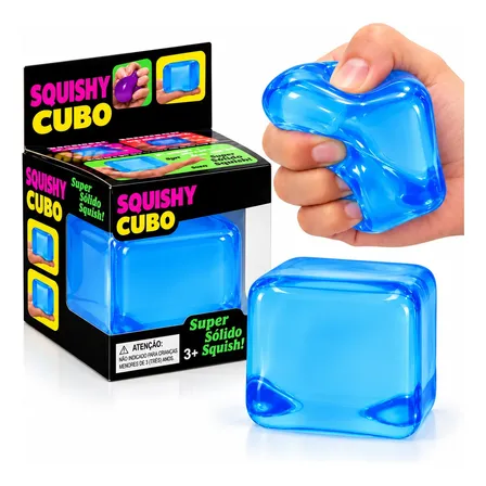 Squishy Cubo De Gelo Sensorial Anti Estresse De Apertar Aleatório