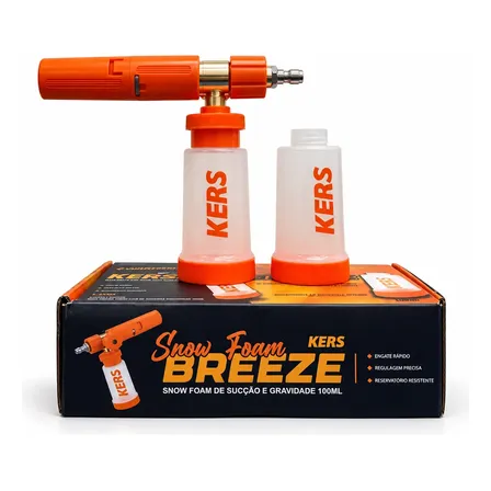 Snow Foam Breeze Kers De Sucção E Gravidade 100ml Lavadora