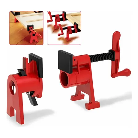 Grampo Sargento Prensas Tubo 3/4 Pipe Clamp Base H Aço Para