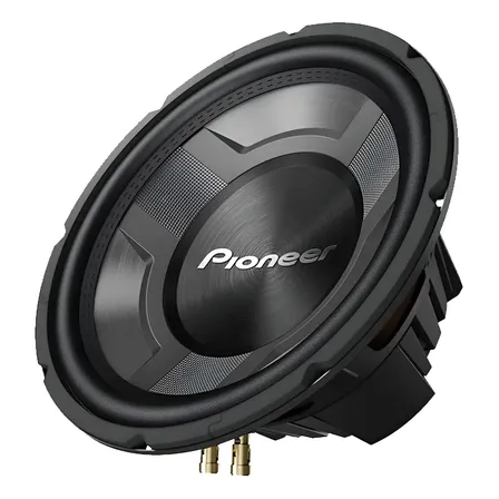 Subwoofer Pioneer 12 Pol Cara Preta 350w Rms Ts-w3060br Preto
