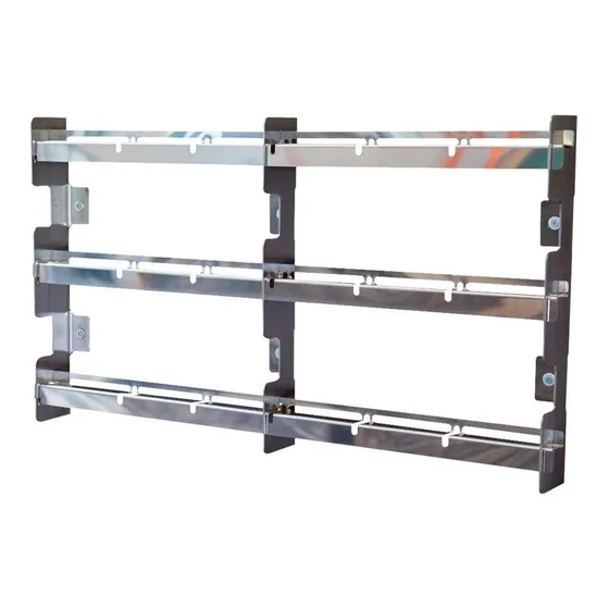 Suporte Para Espeto Suspenso Inox 69cm Grade Churrasqueira