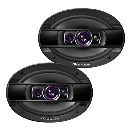 Caixa De Som Pioneer Ts-6960br 6x9 200w Quadriaxial Preto