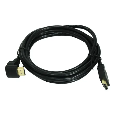 Cabo Hdmi 2.0 90 Graus 4k 2m Para Tv Monitor E Notebook