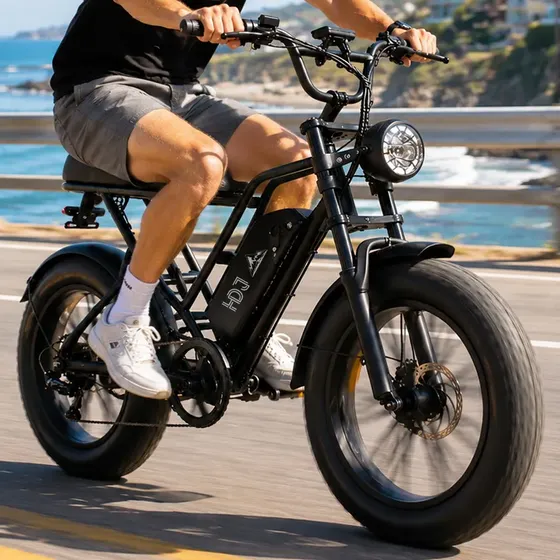 Hdj Bicicleta Elétrica Scooter G60 1000w 48v Bike Lítio