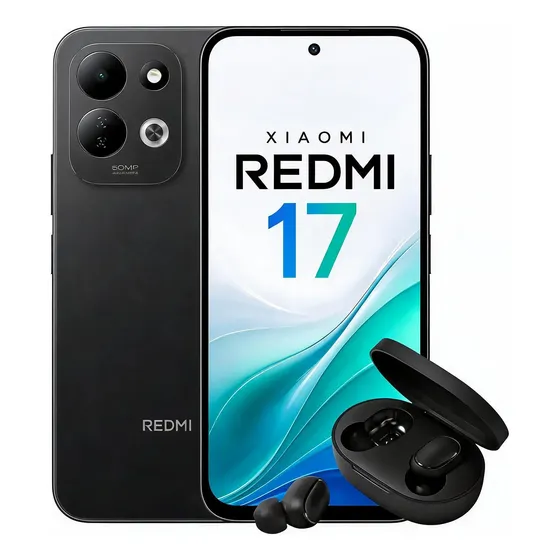 Xiaomi Redmi 17 256gb 6gb Ram 7500mah 50mp 4g Global + Fone