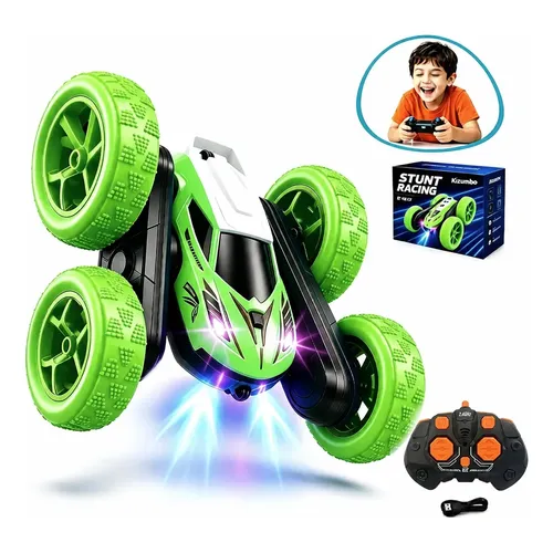 Carrinho De Controle Remoto Quick Run 360° 4x4 Drift Verde
