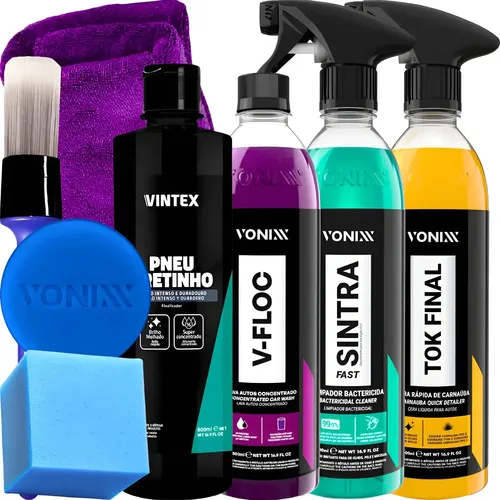 Kit Shampoo V-floc Tok Final Sintra Fast Vonixx Pretinho