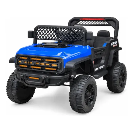 Mini Carro Elétrico Utv Infantil 12v Controle Remoto 30kg Azul